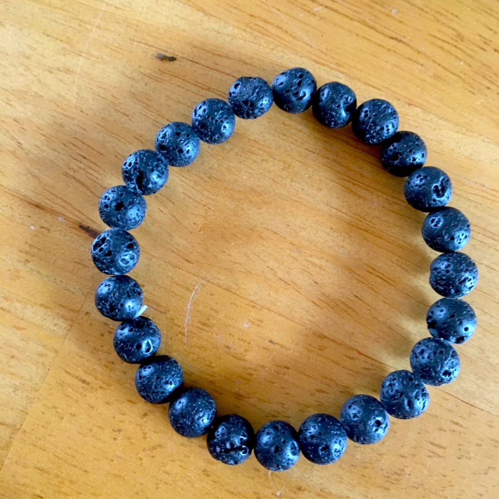 $8 lava rock bracelet. Can put oils on it! Oils also leave you smelling amazing!